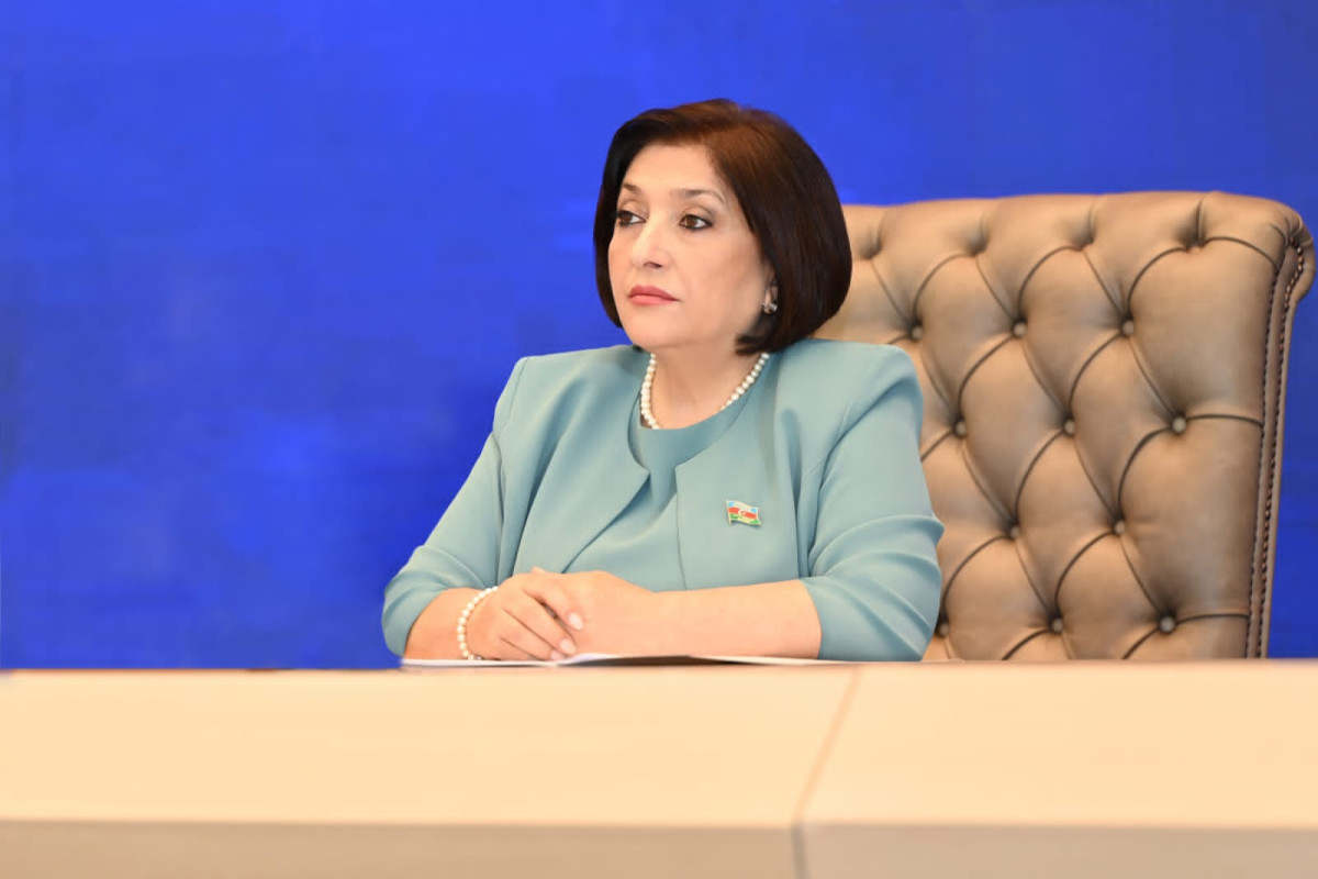 Сахиба Гафарова выразила соболезнования председателю парламента Грузии