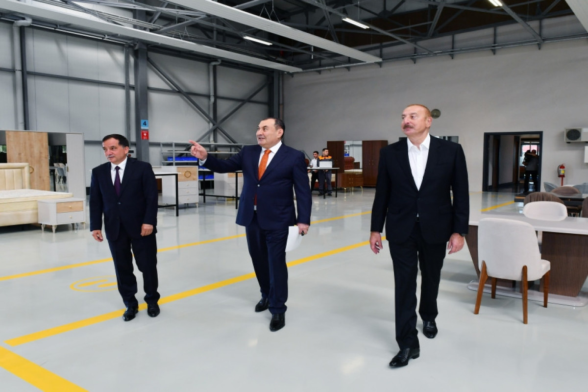 В Газахе состоялось открытие мебельной фабрики "Venzana"-ОБНОВЛЕНО 