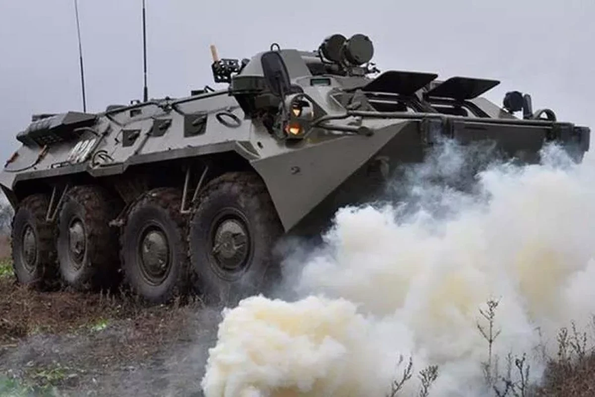 Российские военнослужащие в Армении провели учения