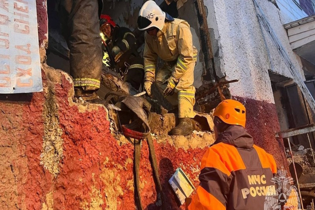 В Махачкале произошел взрыв газа в многоквартирном доме, пострадали 4 человека-ВИДЕО 