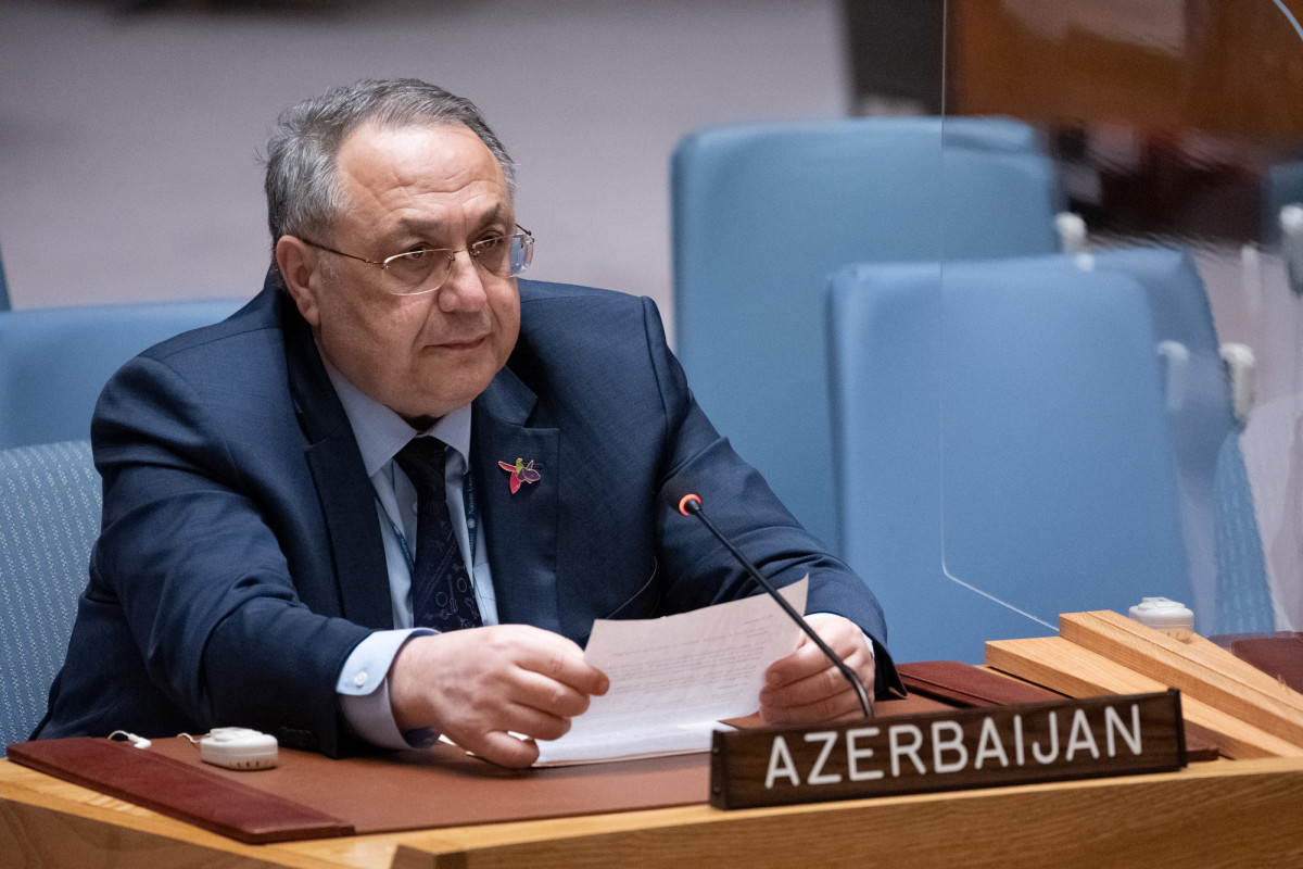 Постпред Азербайджана при ООН: Азербайджан намерен создать соответствующие условия жизни для проживающих в Карабахе армян