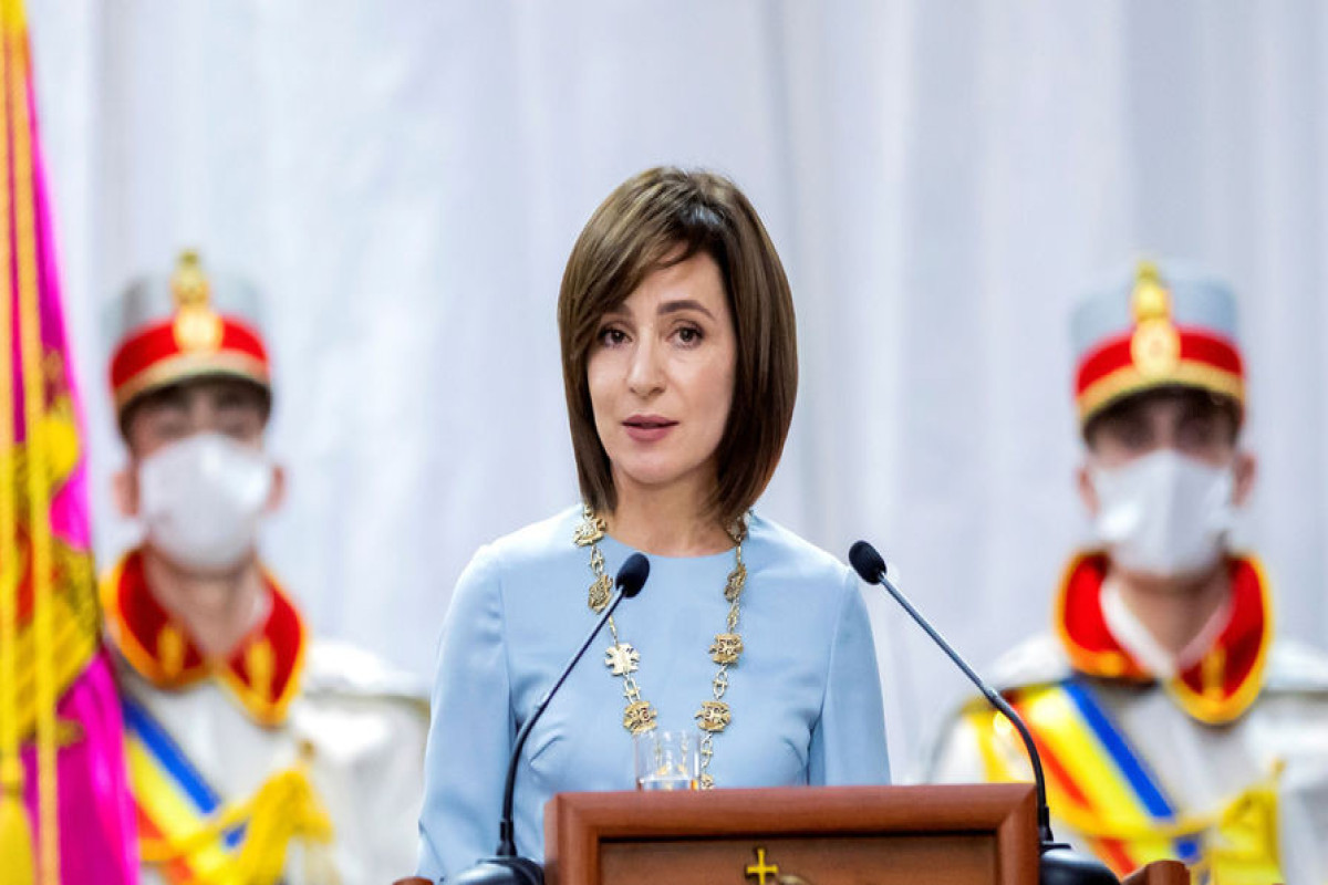 Президент Молдовы Майя Санду
