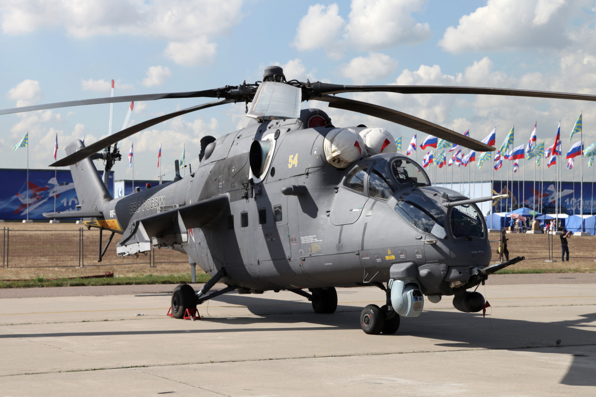 Беларусь получит из РФ еще восемь вертолетов Ми-35