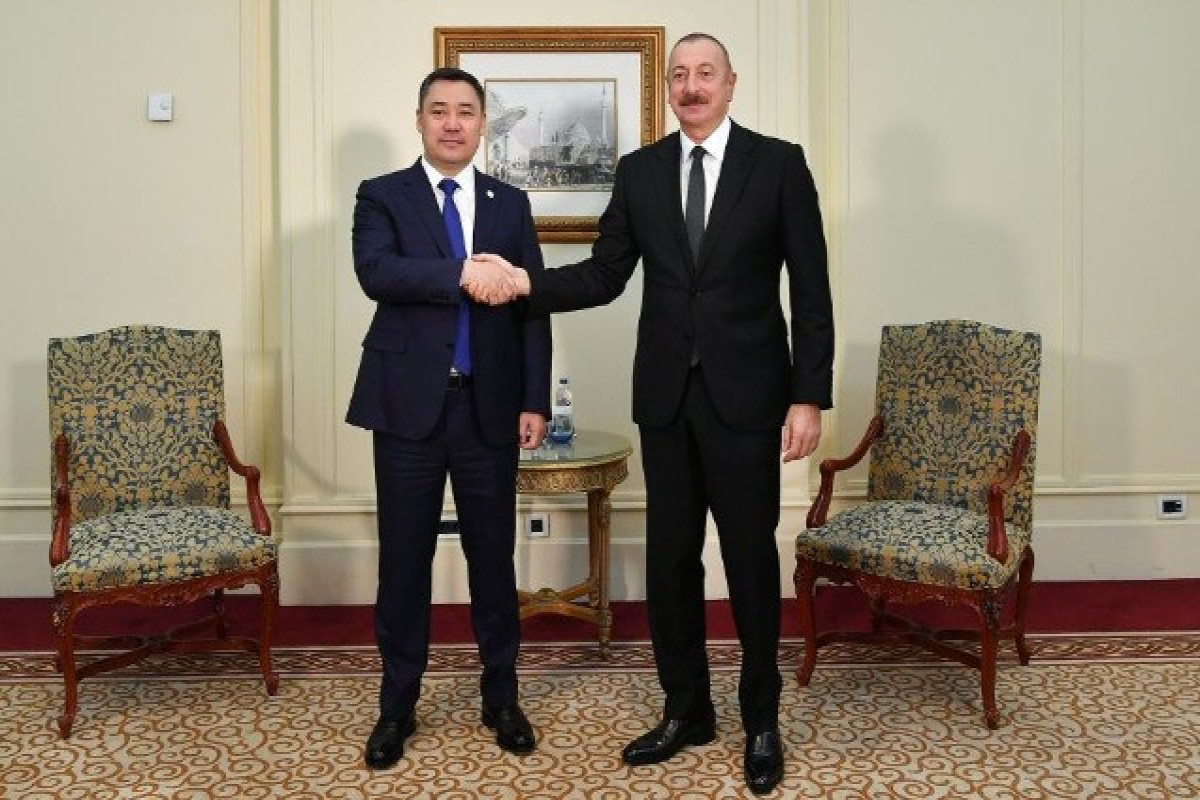 Президент Садыр Жапаров, Президент Ильхам Алиев
