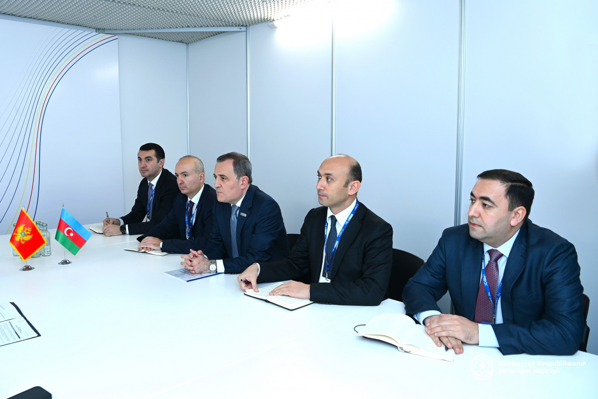 Глава МИД Азербайджана встретился с министром иностранных дел Монтенегро
