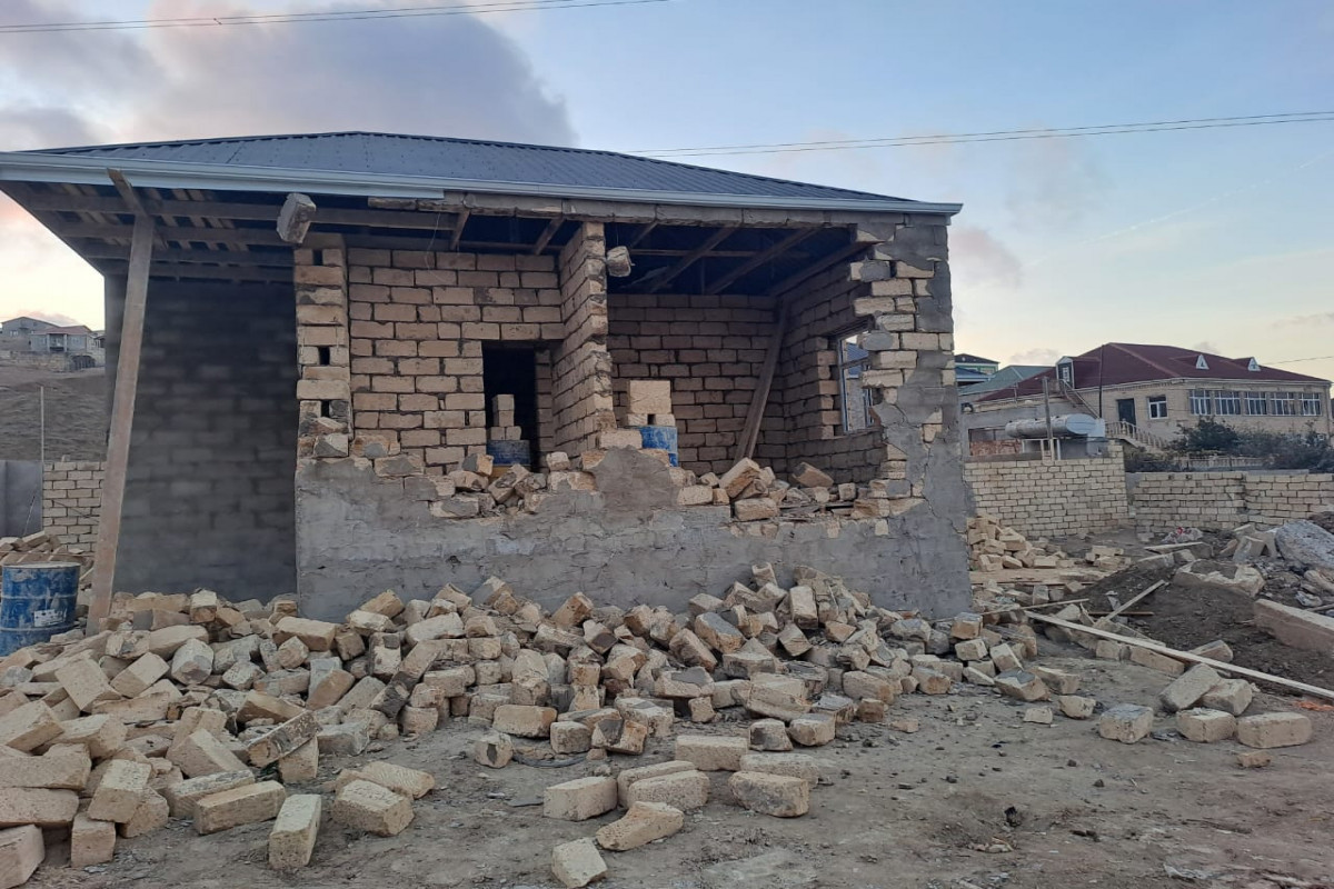 Снесены незаконные постройки в Хокмали-ВИДЕО 