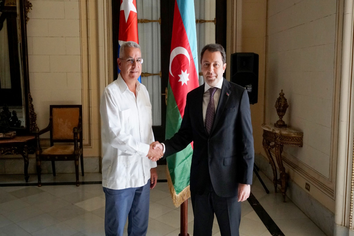 Состоялись первые политические консультации между Азербайджаном и Кубой
