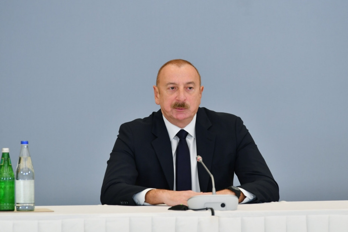 Президент Ильхам Алиев