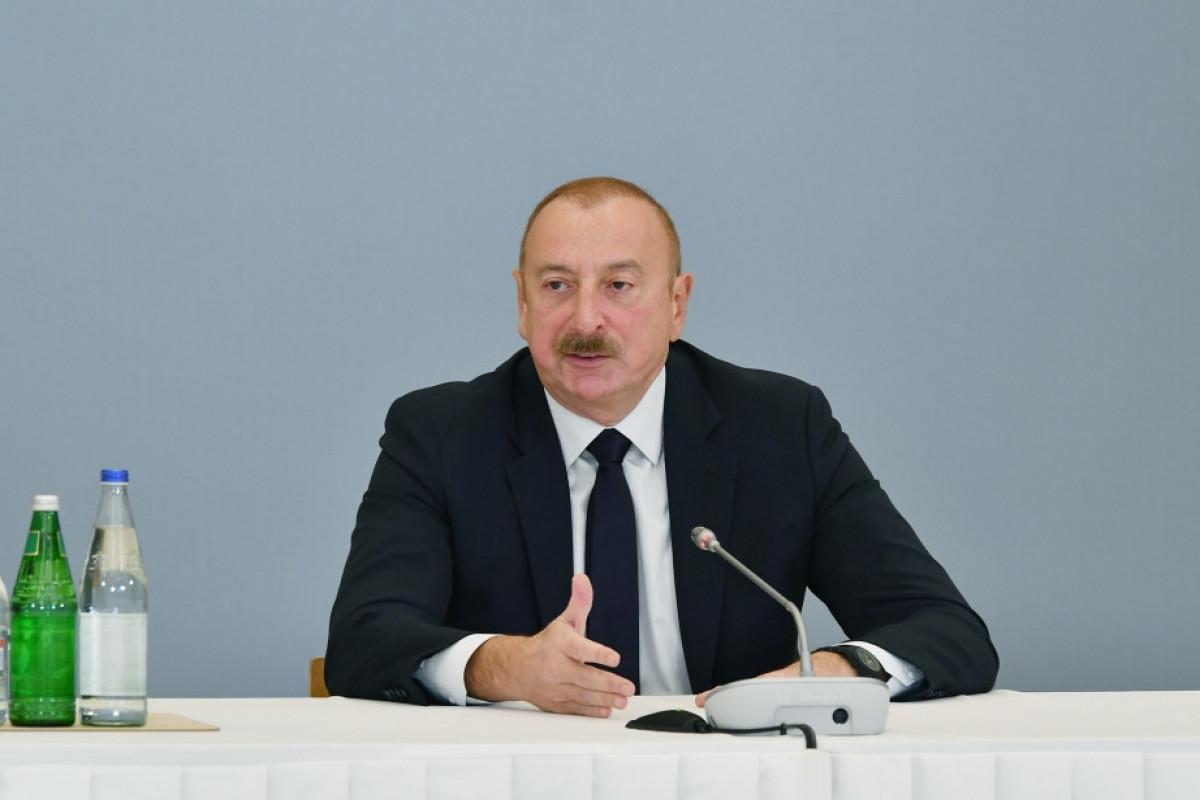 Президент: Мы ждем, чтобы территориальная целостность Азербайджана была подтверждена подписью