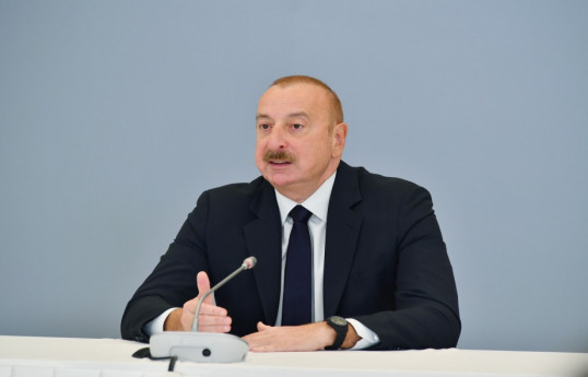 Президент Ильхам Алиев