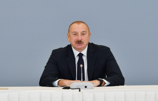 Президент Ильхам Алиев
