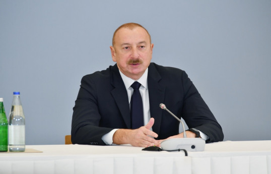 Президент Ильхам Алиев