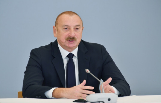 Президент Ильхам Алиев