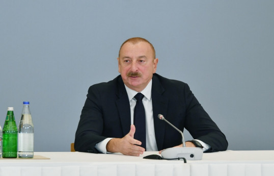 Президент Ильхам Алиев