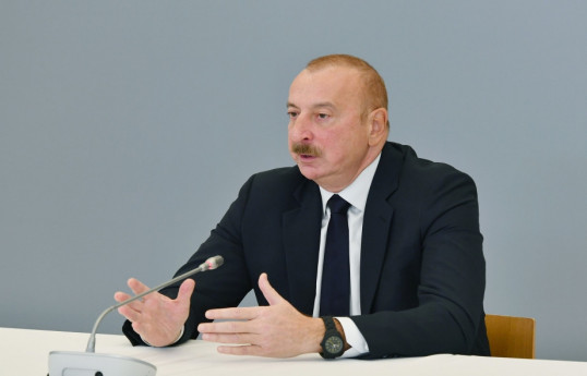 Президент Ильхам Алиев