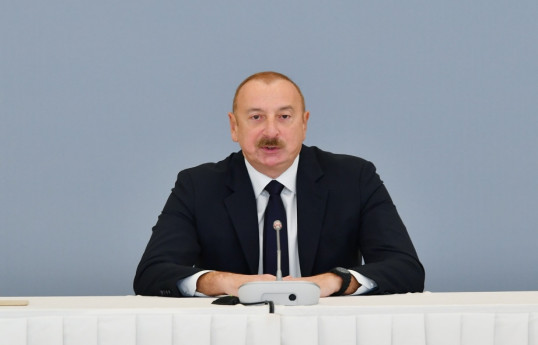 Президент Ильхам Алиев