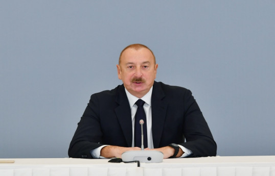 Президент Ильхам Алиев