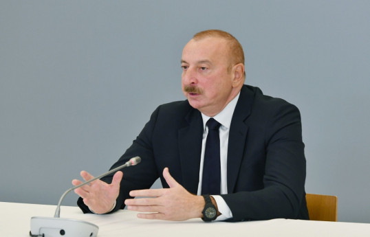 Президент Ильхам Алиев