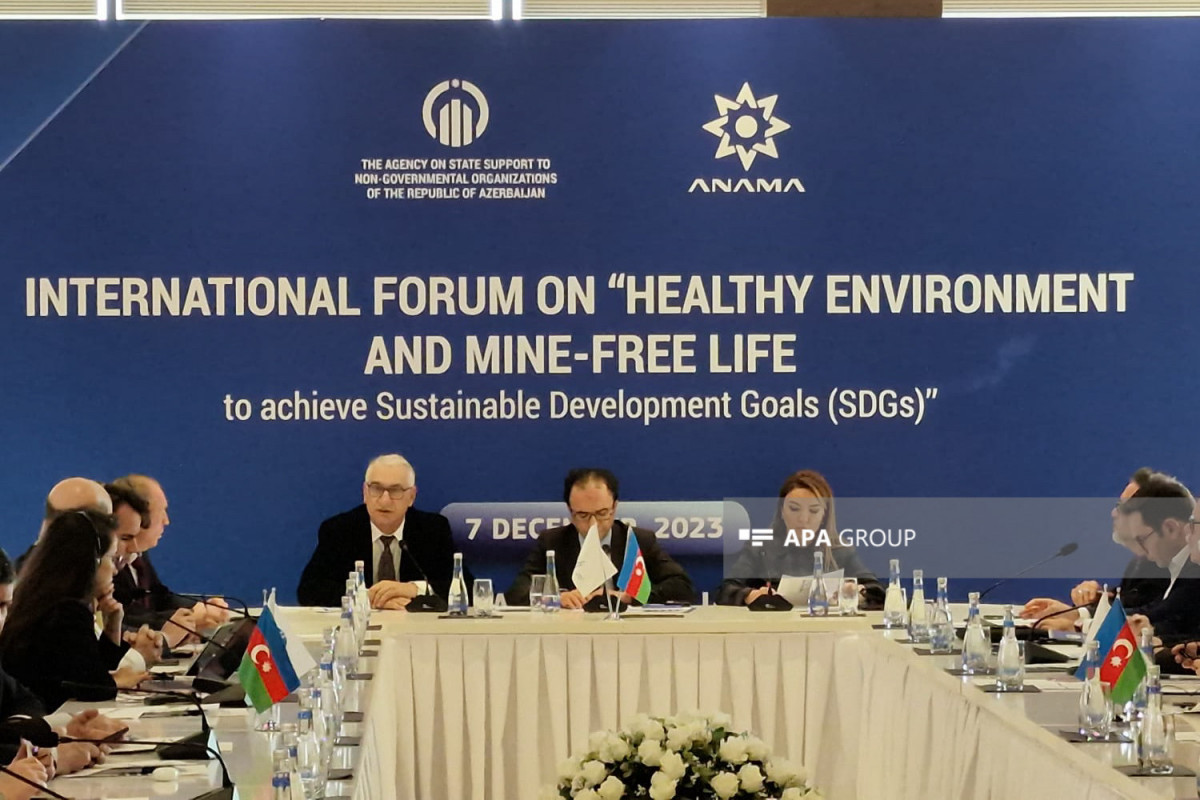 В Агдаме состоялся  международный форум по минной проблеме-ФОТО-ОБНОВЛЕНО 