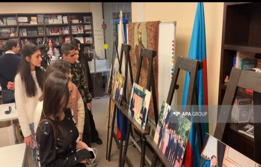 В Москве открылась выставка фотографий Гейдара Алиева, хранящихся в хронике АЗЕРТАДЖ-ФОТО 