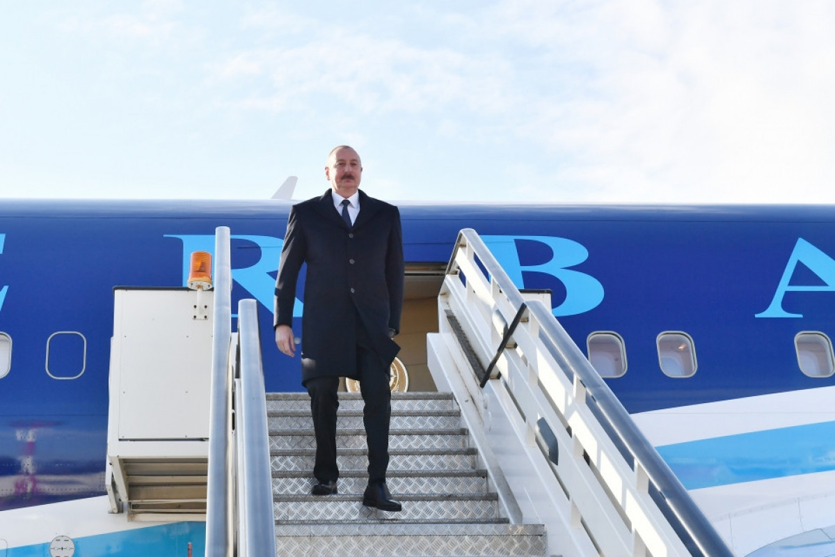 Президент Азербайджана прибыл с рабочим визитом в Сербию -ФОТО 