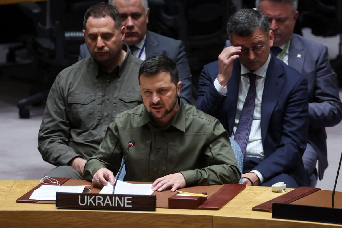 Зеленский призвал лишить Россию права вето в Совбезе ООН
