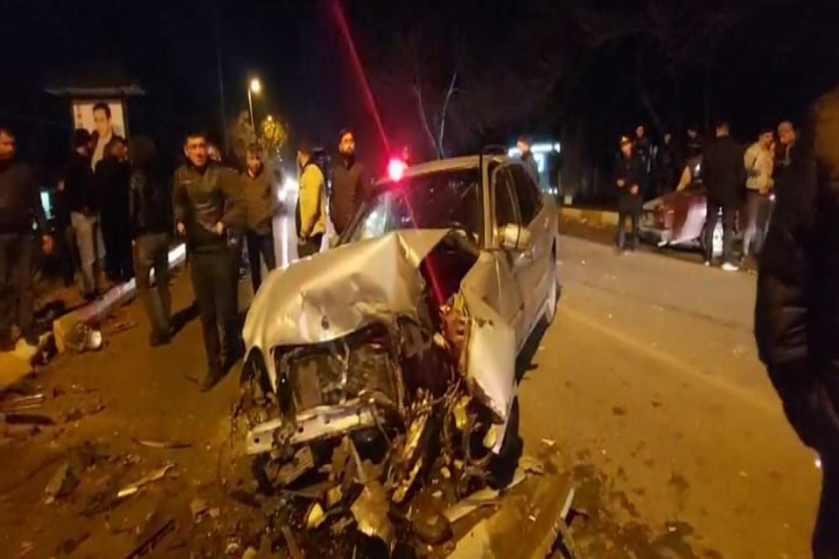 В ДТП на западе Азербайджана пострадали 2 человека -ФОТО 