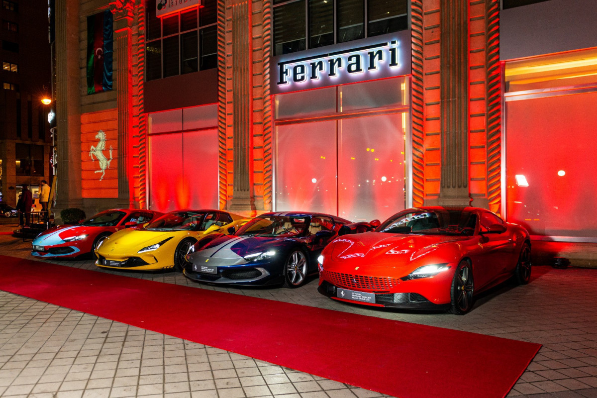 Представлен новый дизайн центра продаж Ferrari в Баку - ФОТО 