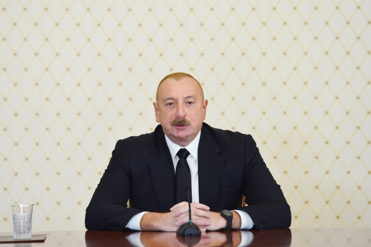 Президент Ильхам Алиев