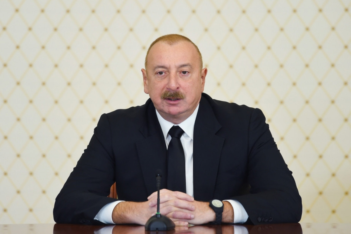 Президент Ильхам Алиев