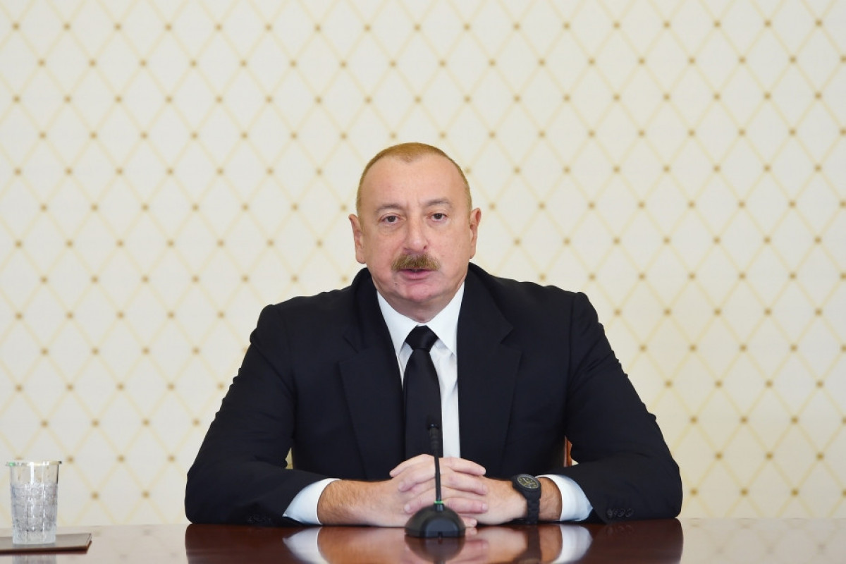 Президент Ильхам Алиев