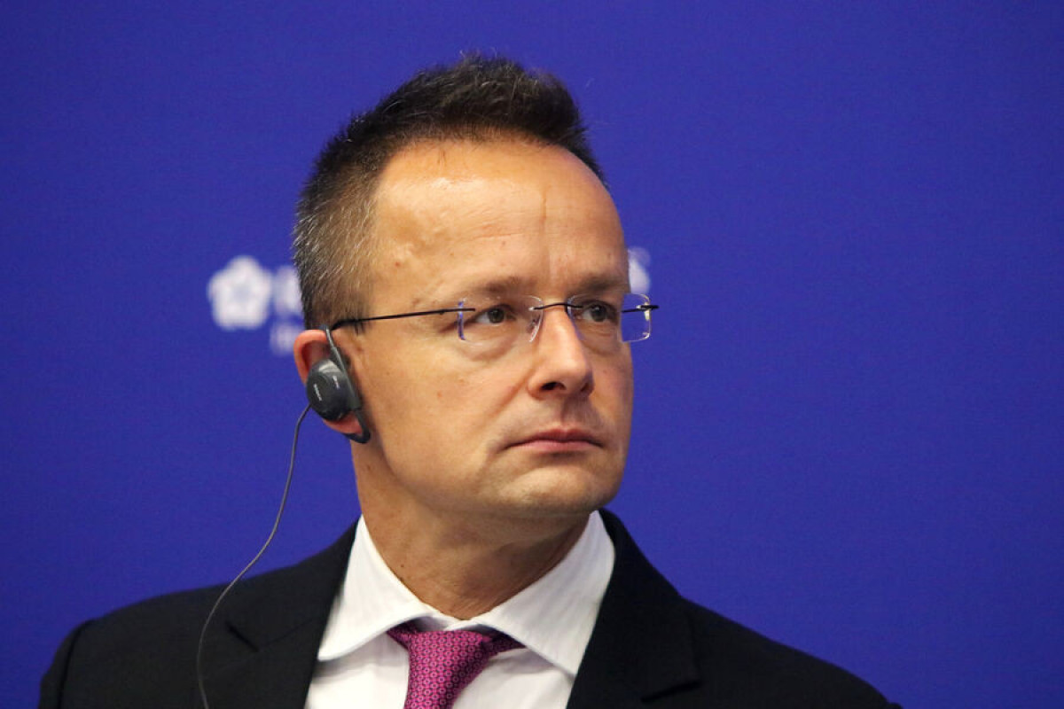 Министр иностранных дел Венгрии Петер Сийярто