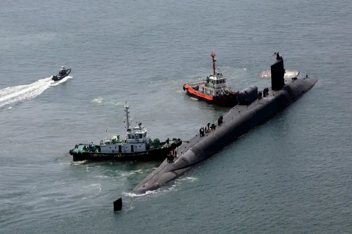 Атомная подлодка ВМС США прибыла в Южную Корею