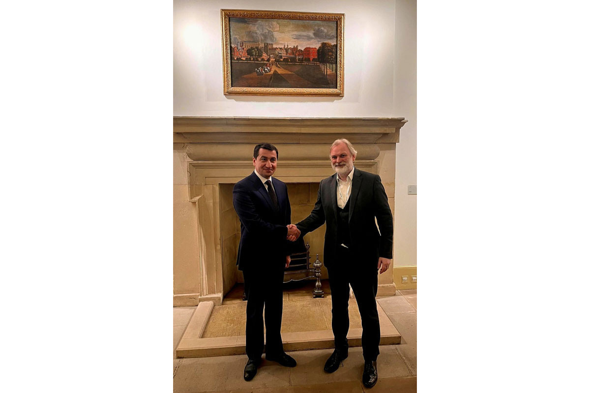Помощник Президента Азербайджана встретился с советником премьер-министра Великобритании - ФОТО 