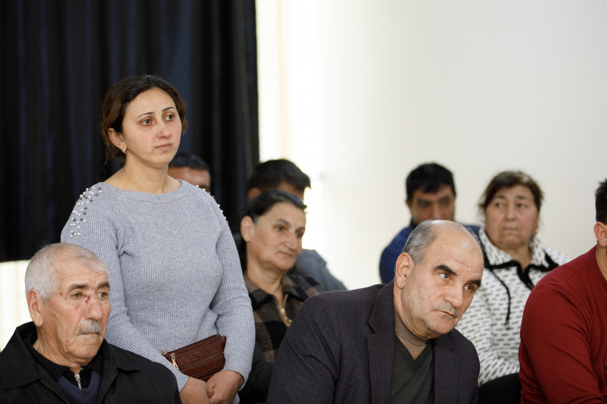 Состоялась очередная встреча комитета «AzerGold» с жителями отдаленных сел Дашкесанского района