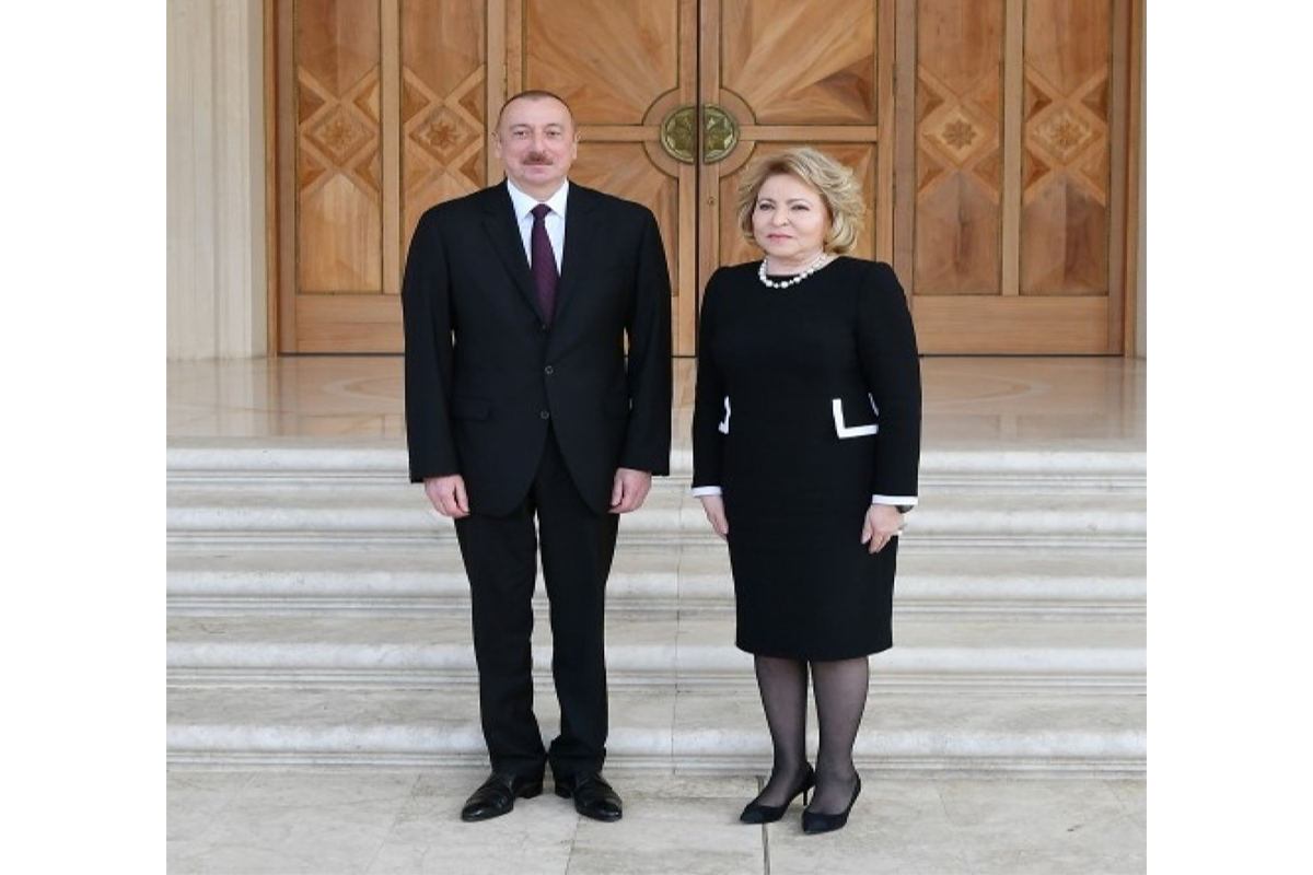 Ильхам Алиев, Валентина Матвиенко