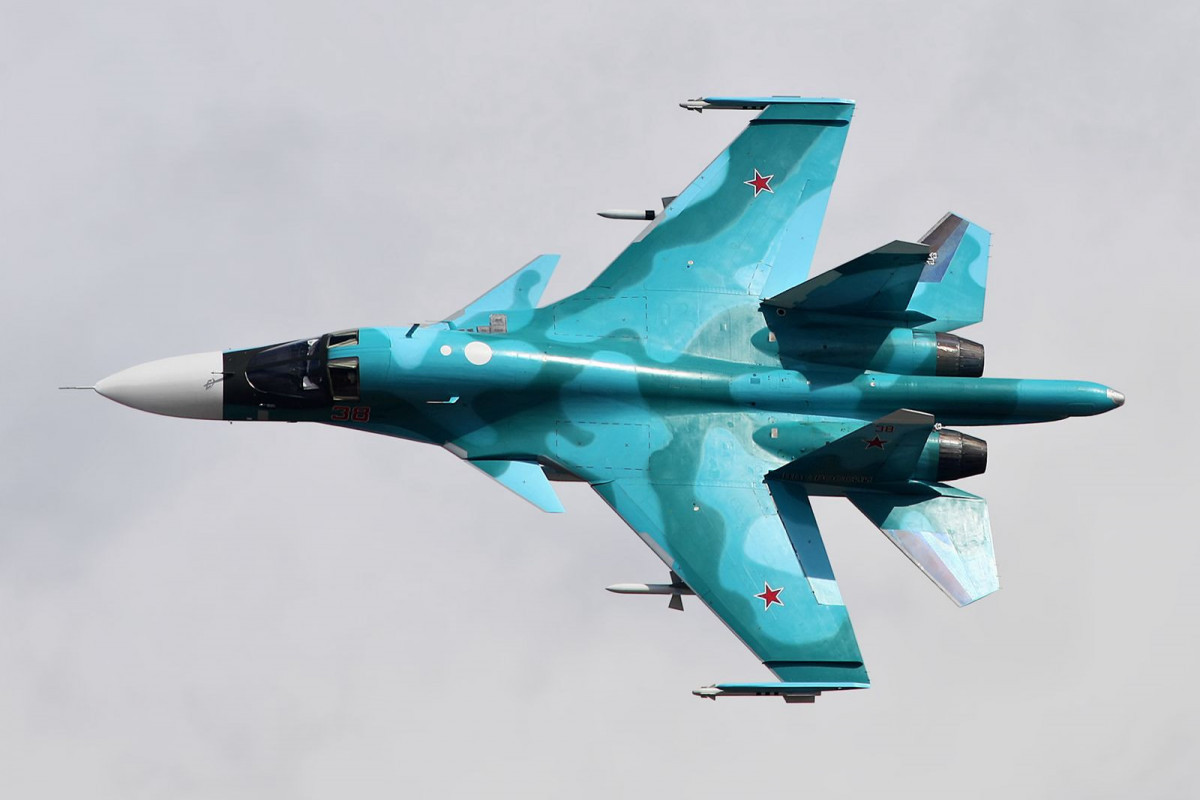 Украина сбила три российских истребителя-бомбардировщика Су-34