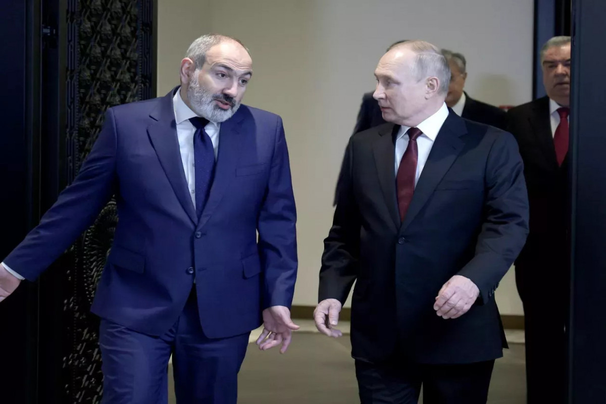 Никол Пашинян, Владимир Путин