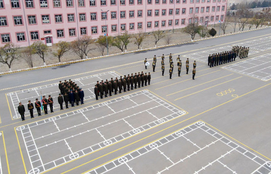В Отдельной Общевойсковой Армии состоялась церемония выпуска курса усовершенствования офицерского состава -ВИДЕО 