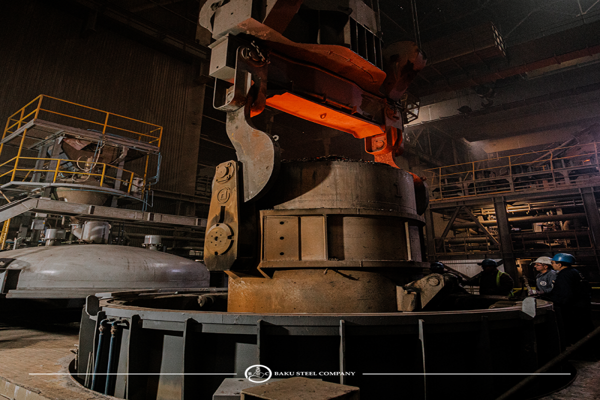 ЗАО «Baku Steel Company» ввело в эксплуатацию установку вакуумной дегазации-ВИДЕО 