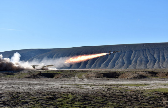 В подразделениях ПВО Азербайджана выполнены боевые стрельбы-ВИДЕО 