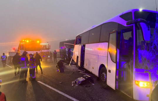 В Турции в результате аварии погибли 11 человек, 57 получили травмы-ВИДЕО 