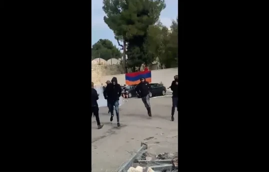 В Иерусалиме произошло столкновение между армянскими радикалами и евреями, есть задержанные