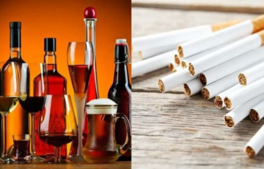 С завтрашнего дня в Азербайджане повышаются акцизные ставки на сигареты и алкогольные напитки