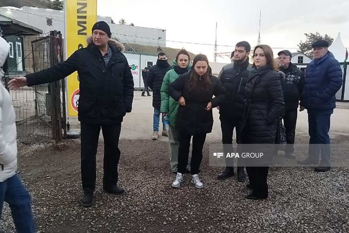 Представители Русской общины поддержали экоактивистов в Шуше-ФОТО 
