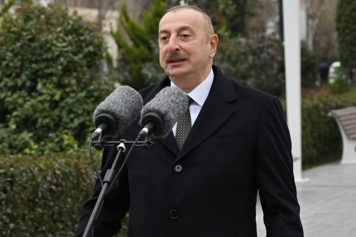 Президент Ильхам Алиев
