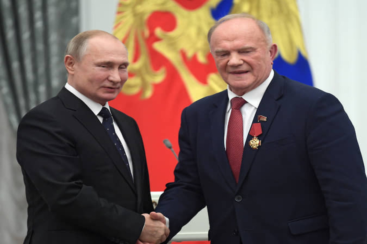 Владимир Путин, Геннадий Зюганов