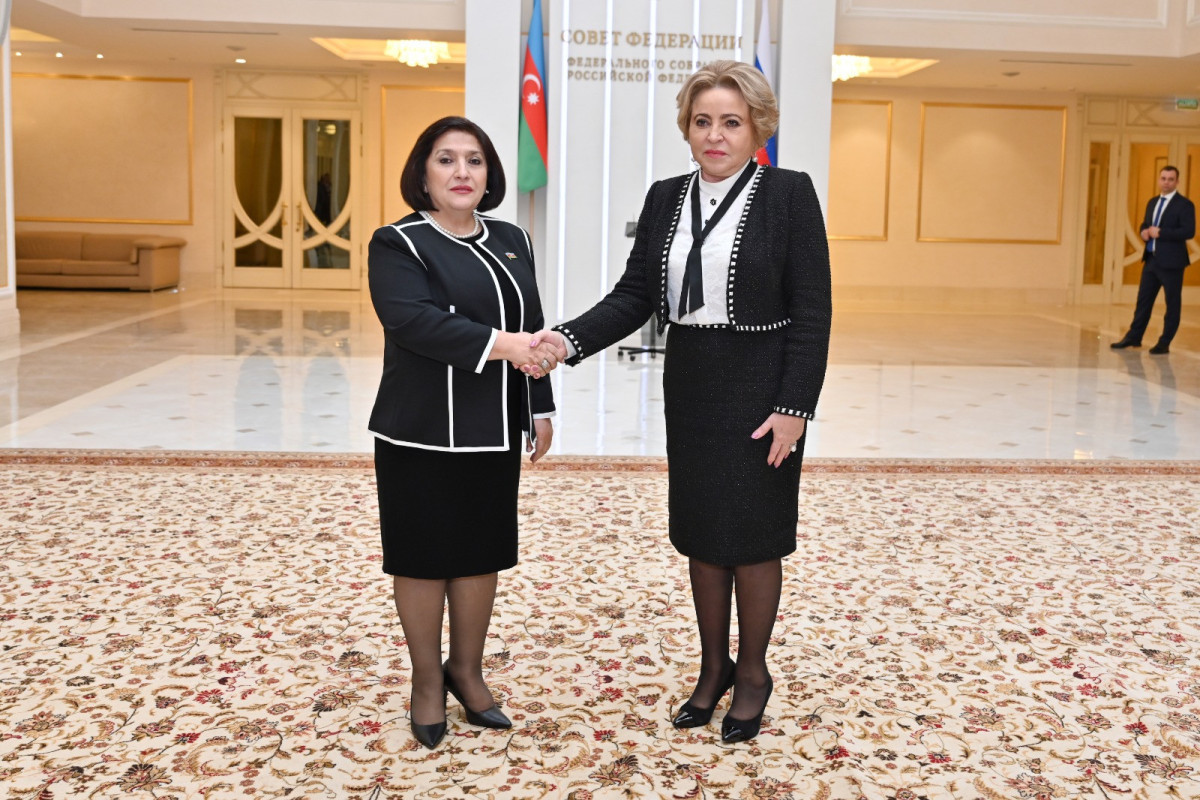 Сахиба Гафарова, Валентина Матвиенко