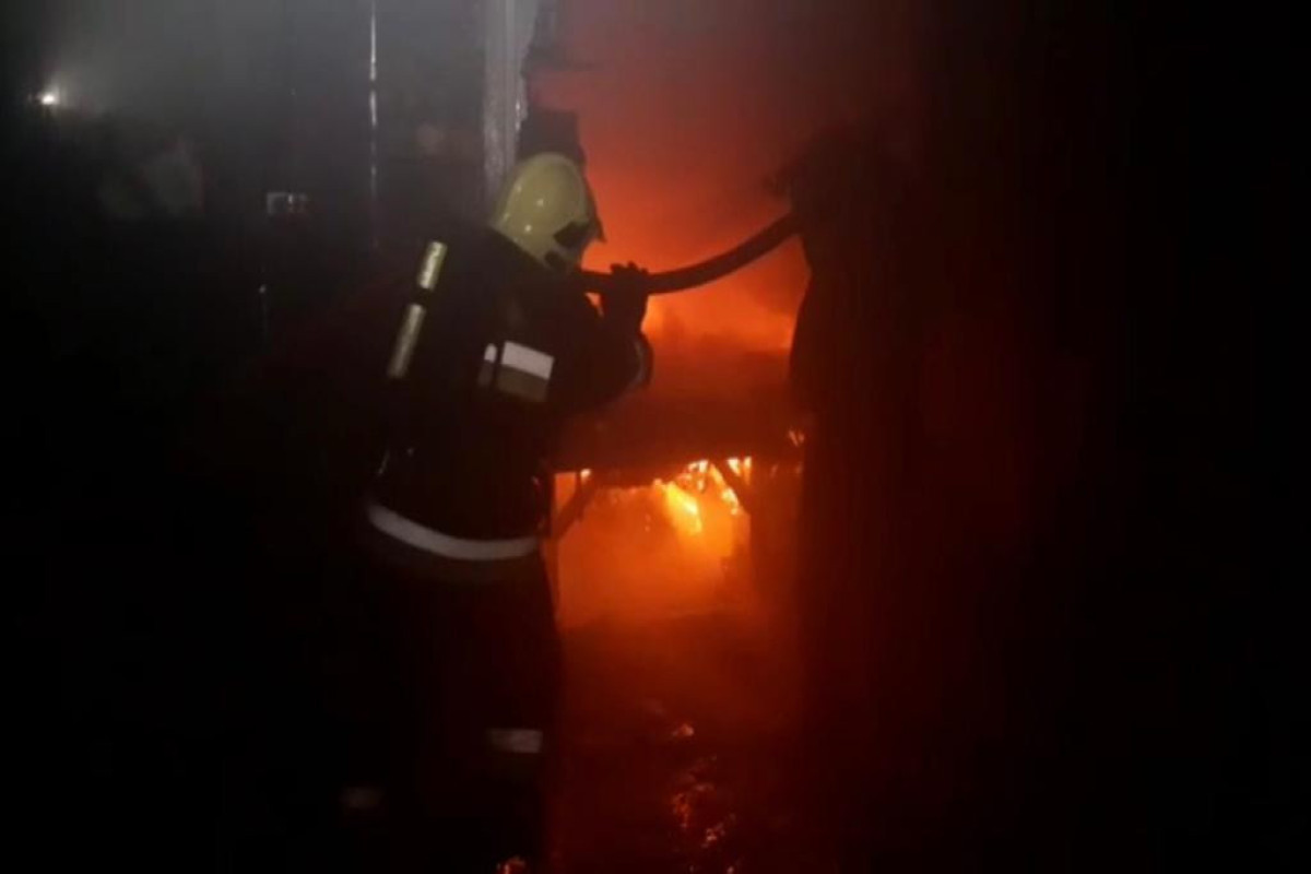 Пожар в ТЦ «Садарак» был локализован за три часа