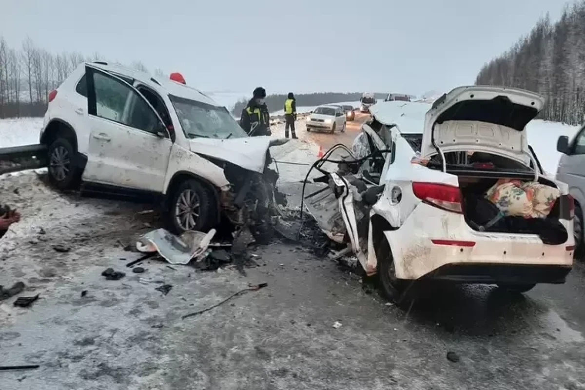Четыре человека погибли в ДТП в Татарстане